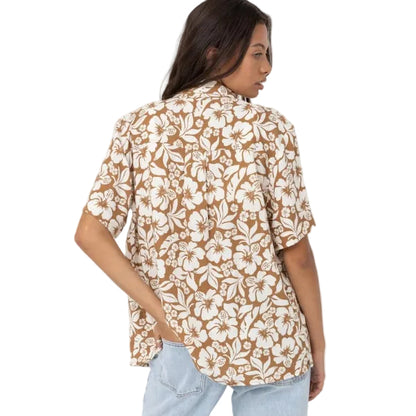 Rhythm Pacific Short Sleeve Shirt - Golden