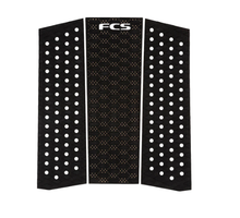 FCS T-3 Mid Eco Surfboard Traction Pad - Black