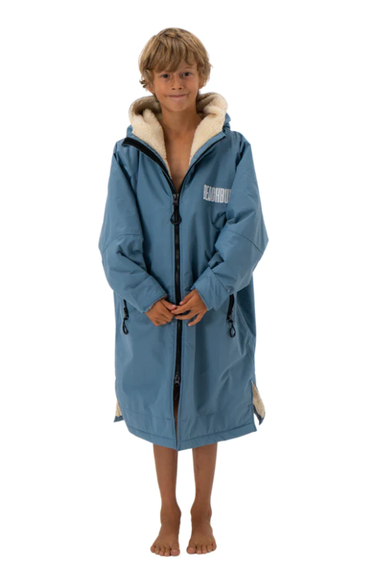 Beachbum Brobe Kids Changing Robe - Sea Blue