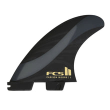 FCS II Carissa Moore Signature PC Aircore Tri Fin Set in Black