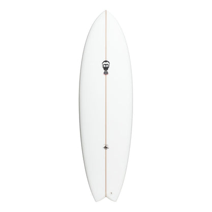 Mark Phipps Caviar Surfboard in White