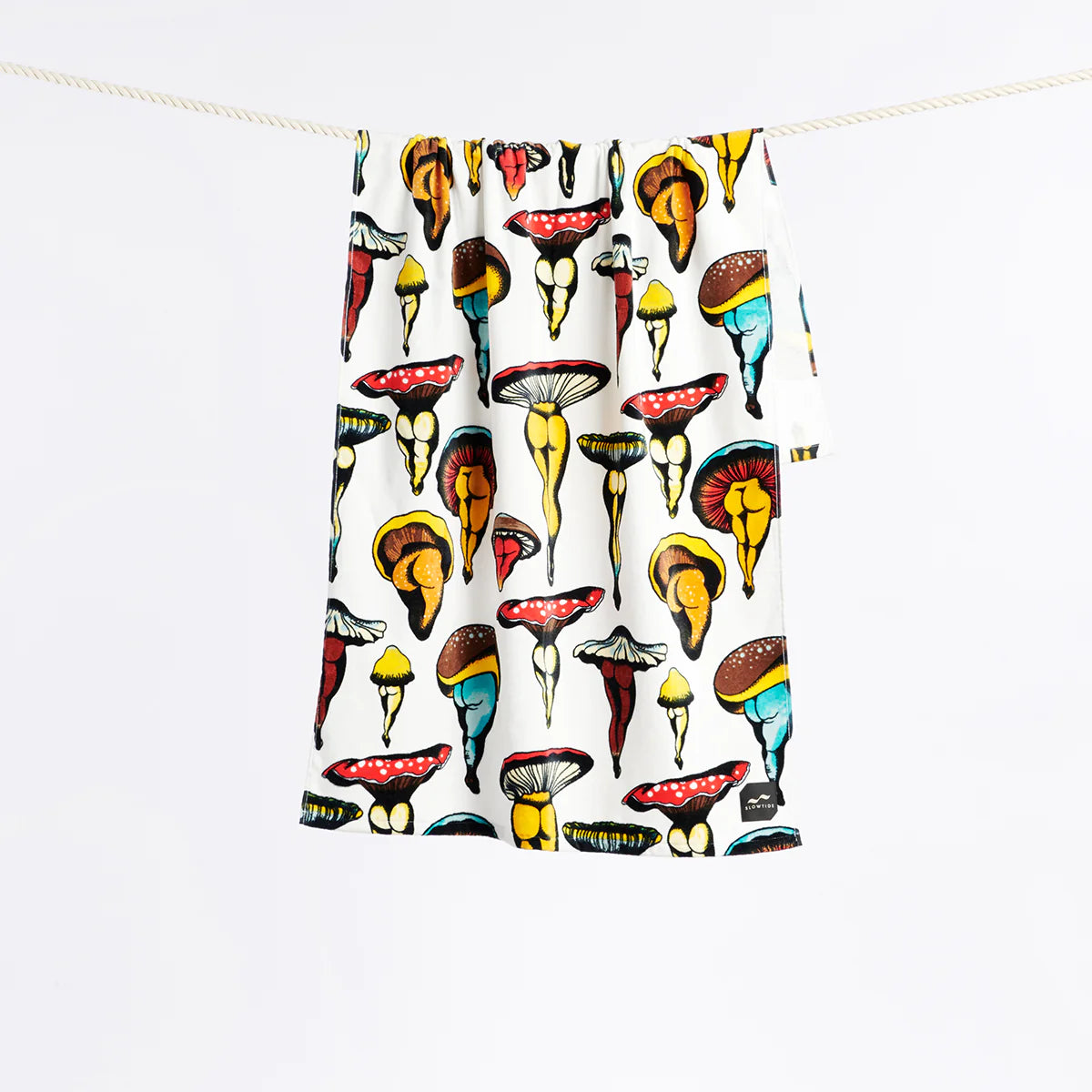Slowtide Cecilia Beach Towel - White