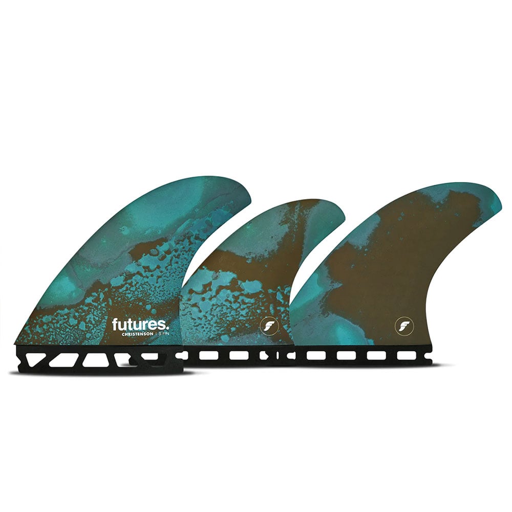 Futures Christenson 5-Fin Honeycomb Fins - Green