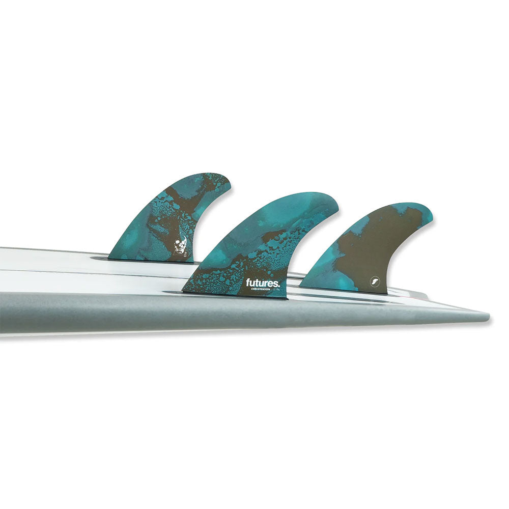 Futures Christenson 5-Fin Honeycomb Fins - Green