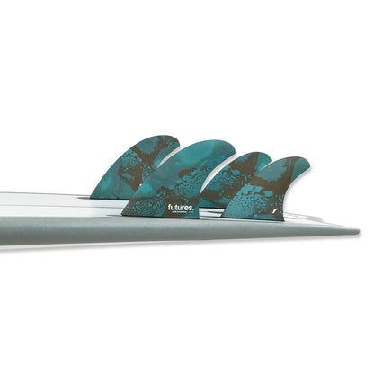 Futures Christenson 5-Fin Honeycomb Fins - Green