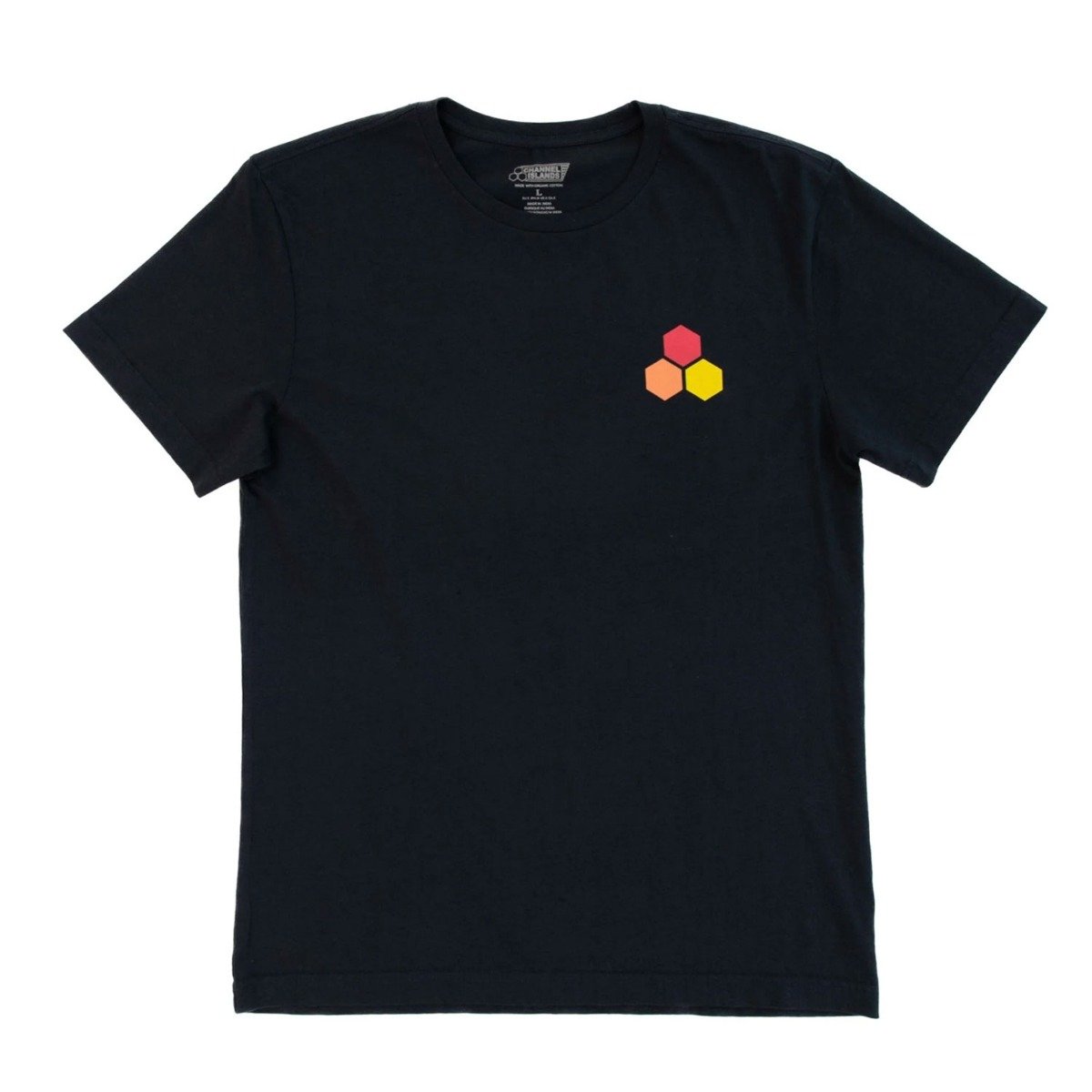 Channel Islands Hex Tee in Black