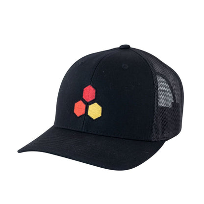 Channel Island Classic Hex Trucker Cap - Black