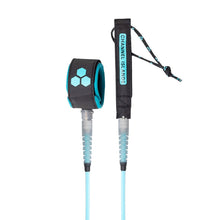 Channel Island Hex Everyday 6ft Leash in Cyan Black