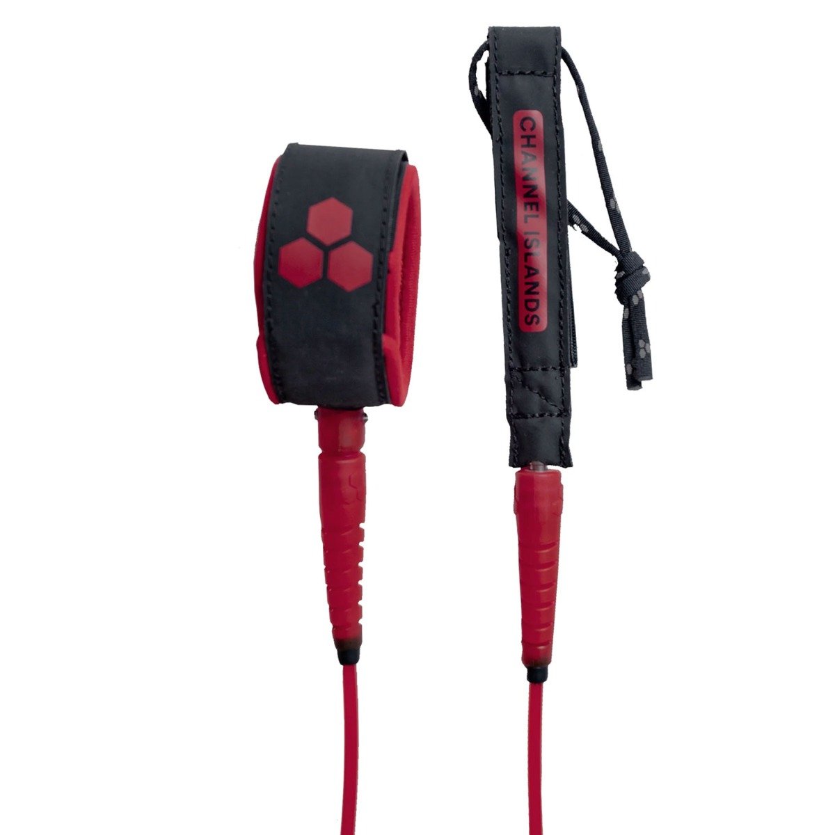 Channel Island Round Everyday 6ft Leash - Blood Red