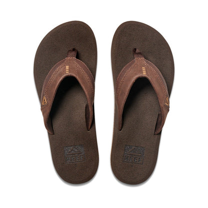 Reef Mens Cushion Dawn Flip Flops in Brown