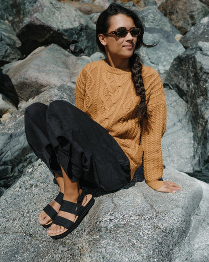 Reef Women's Water Vista Sandals - Black/Tan