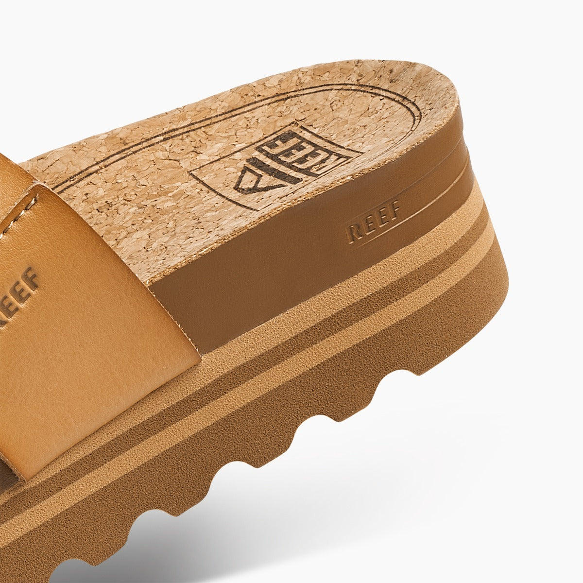 Reef Women's Cushion Vista Hi Sandals - Natural Braid