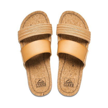 Reef Women's Cushion Vista Hi Sandals - Natural Braid