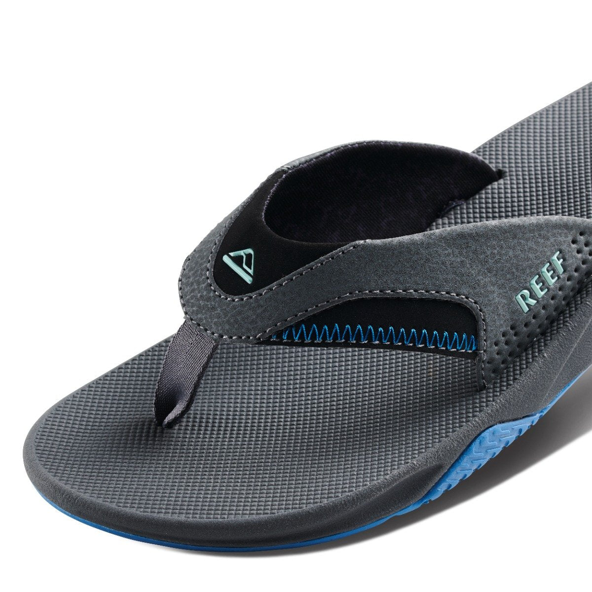 Reef Men's Mick Fanning Flip-Flops - Gunmetal / Ocean