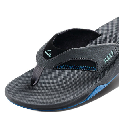 Reef Men's Mick Fanning Flip-Flops - Gunmetal / Ocean