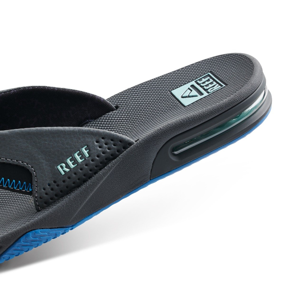 Reef Men's Mick Fanning Flip-Flops - Gunmetal / Ocean