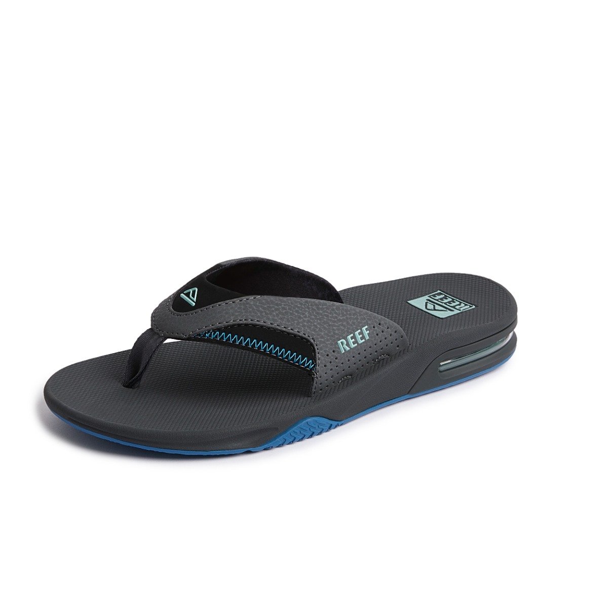 Reef Men's Mick Fanning Flip-Flops - Gunmetal / Ocean