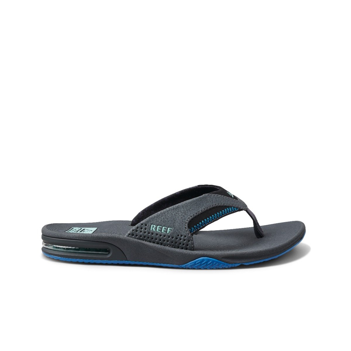 Reef Men's Mick Fanning Flip-Flops - Gunmetal / Ocean