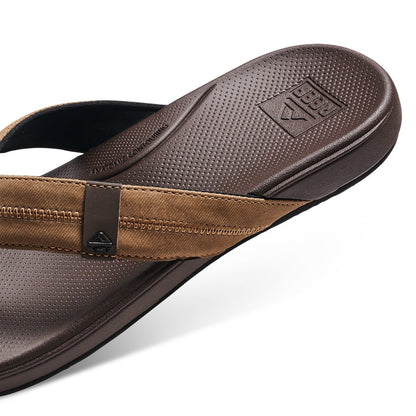 Reef Men's Cushion Phantom 2.0 Flip-Flops - Brown/Tan