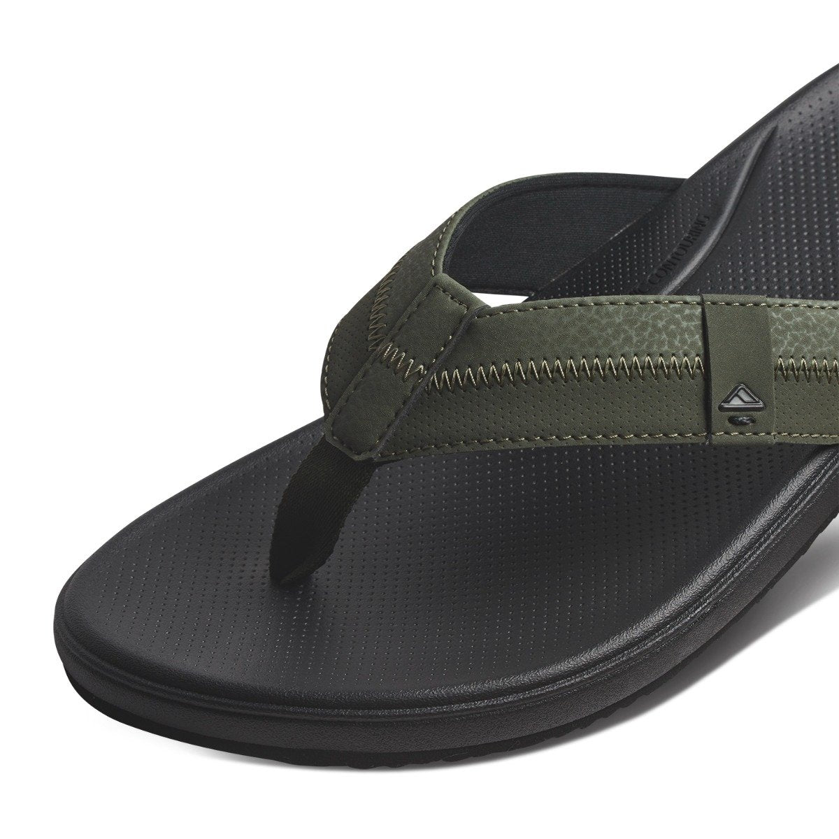 Reef Men's Cushion Phantom 2.0 Flip-Flops - Olive/Gum