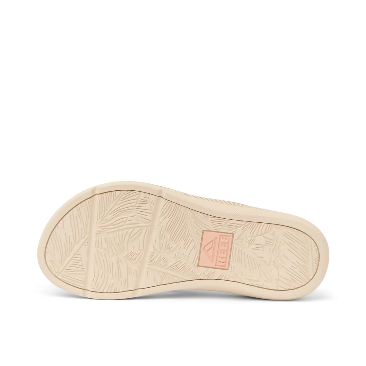 Reef Womens Santa Ana Flip Flops - Peach / Tan