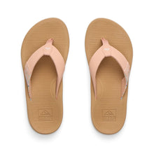 Reef Womens Santa Ana Flip Flops in Peach / Tan