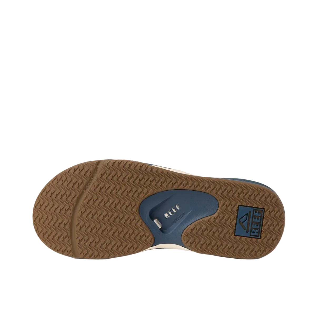Reef Fanning Mens Flip Flops - Navy/Oat