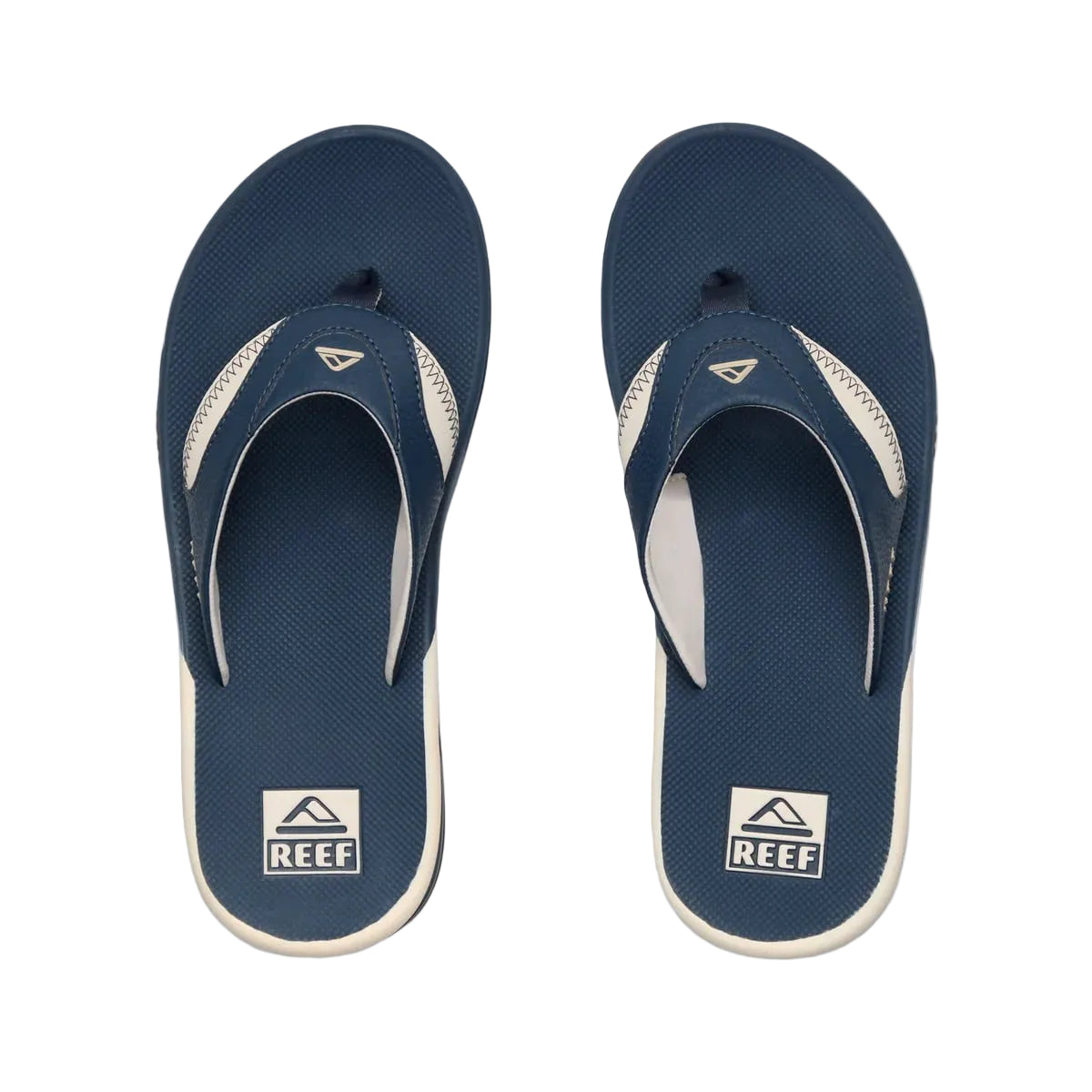 Reef Fanning Mens Flip Flops - Navy/Oat