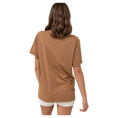 Rhythm Classic Brand Tee - Caramel - Buy online today