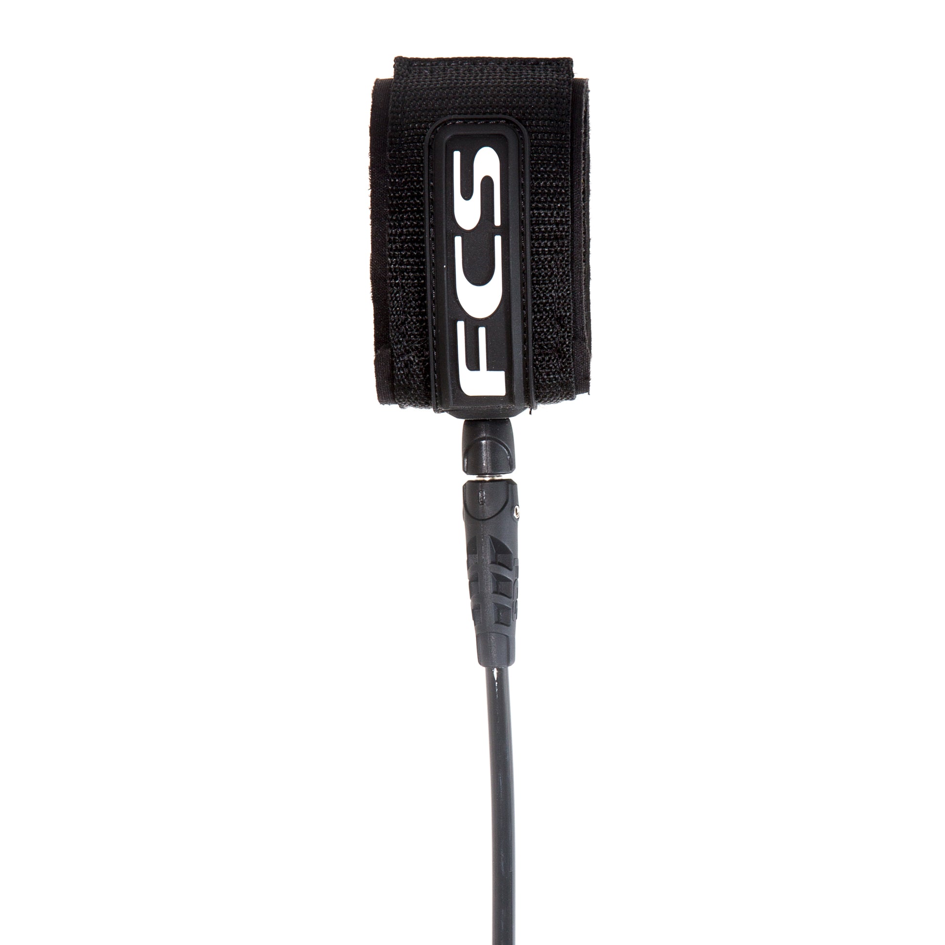 FCS Regular 7ft Classic Leash - Black 2020