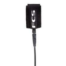 FCS Regular 8ft Classic Surfboard Leash - Black 2020