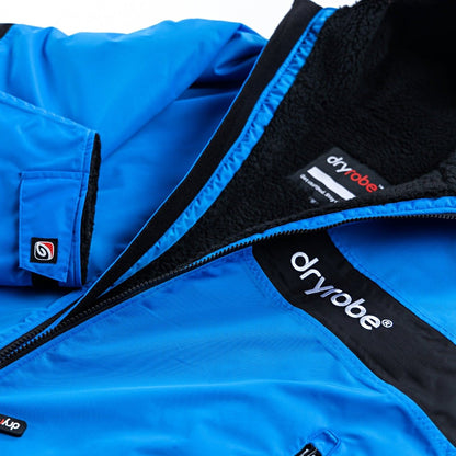 Dryrobe Advance Long Sleeve Remix Kids Changing Robe - Blue/Black