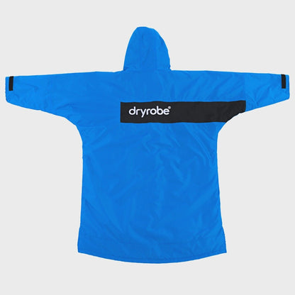 Dryrobe Advance Long Sleeve Remix Kids Changing Robe - Blue/Black