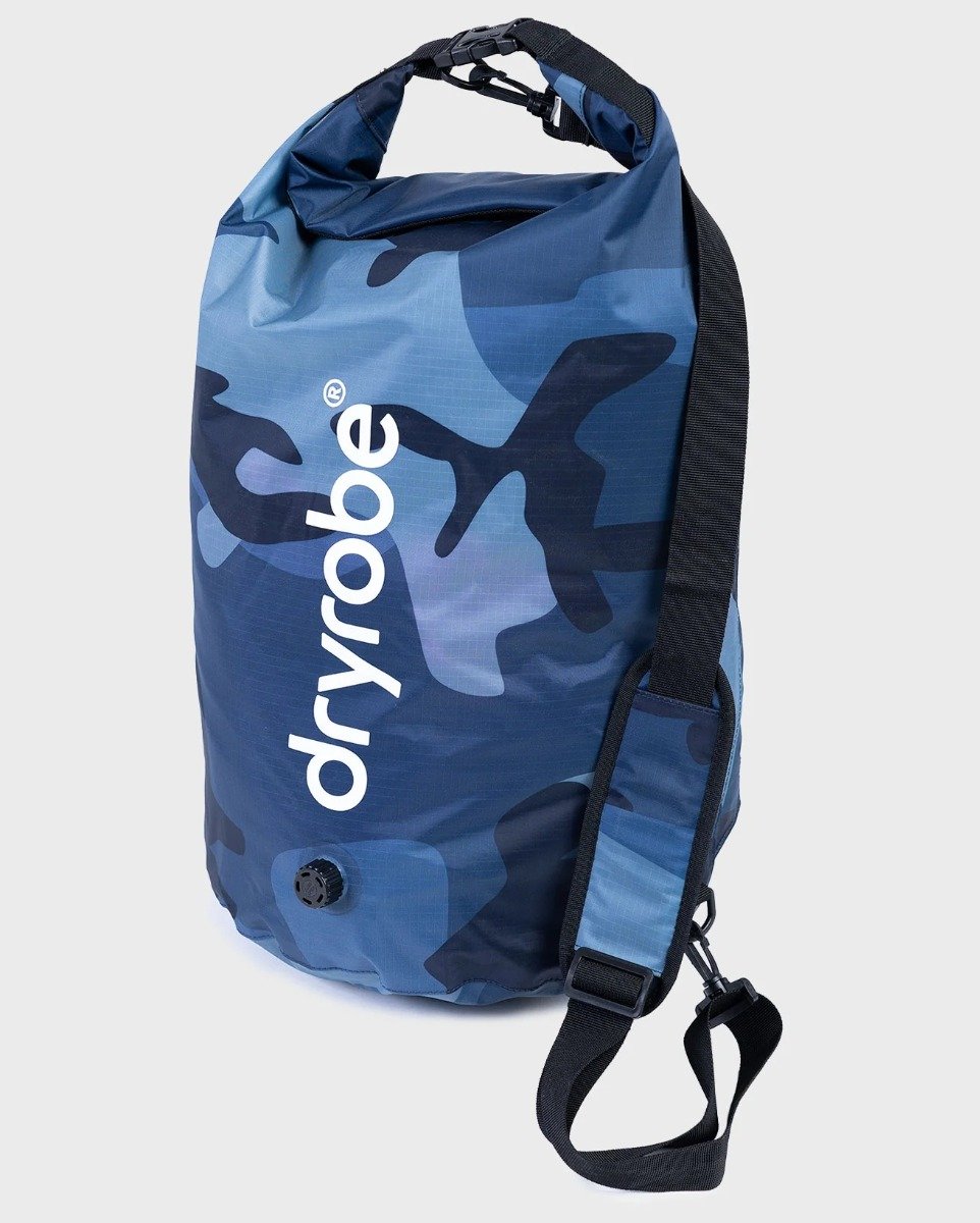 Dryrobe Compression Travel Bag in Blue Camo