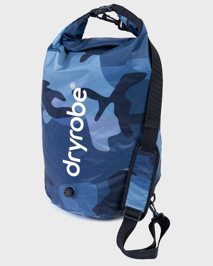 Dryrobe Compression Travel Bag in Blue Camo