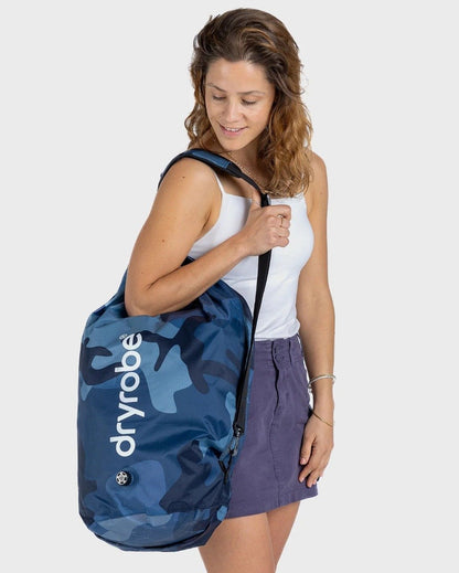 Dryrobe Compression Travel Bag - Blue Camo