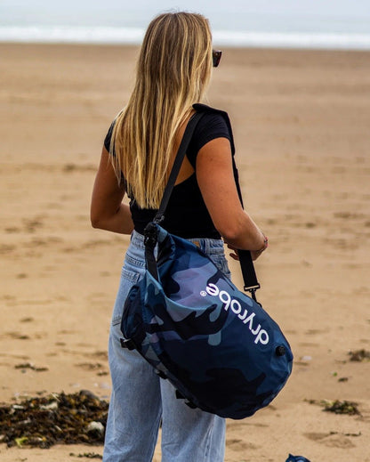 Dryrobe Compression Travel Bag - Blue Camo