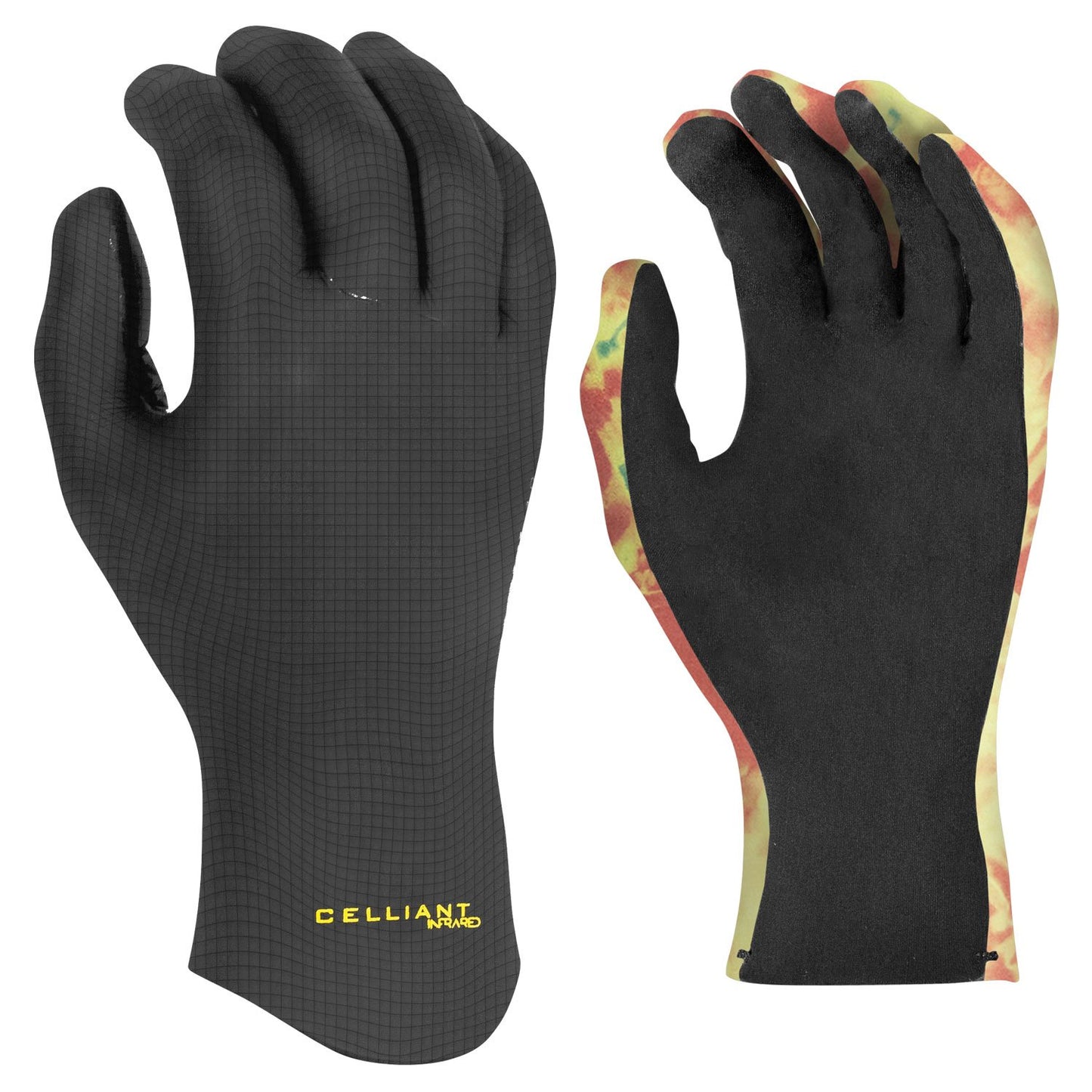 Xcel CompX 2mm 5 Finger Glove 2021 Black