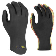 Xcel Comp X 4mm 5 Finger Glove 2021 - Black - Full View