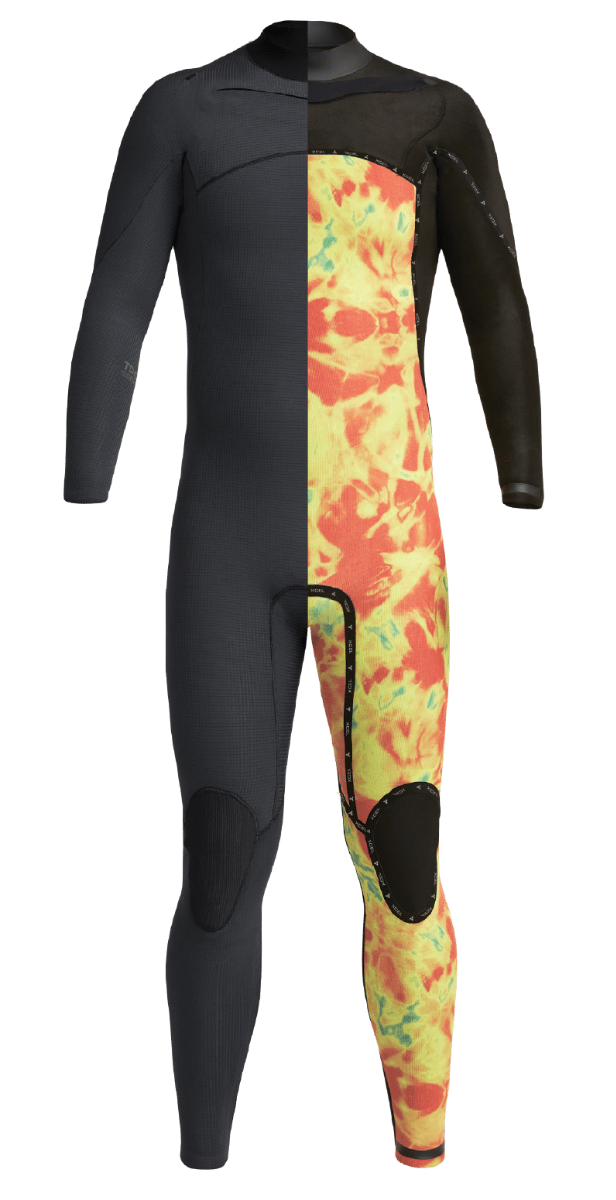 Xcel Comp X 4/3mm Men's Chest Zip Wetsuit 2025 - Black