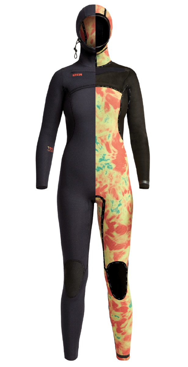 Xcel Comp X Women's Hooded 5.5/4.5mm Wetsuit - Black