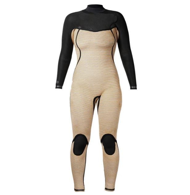 Xcel Comp + 5/4mm Women's Chest Zip Wetsuit - Black/Wine
