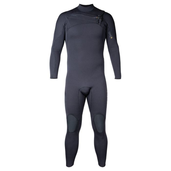 Xcel Comp X 5/4mm Mens Chest Zip Wetsuit - Black