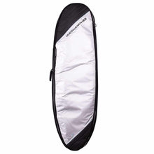 Ocean and Earth Double Compact 7ft0  Short Board Cover - Silver - Full View