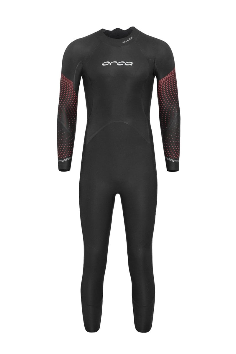 Orca Mens Athlex Float V2 Triathlon Swim Wetsuit in Black
