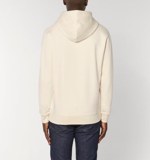 Sorted Surf Shop Unisex Cross Palms Hoodie - Natural