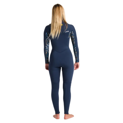 C-Skins NuWave Solace 4/3mm Women's GBS Chest Zip Wetsuit 2025 - Bluestone / Bluestone X