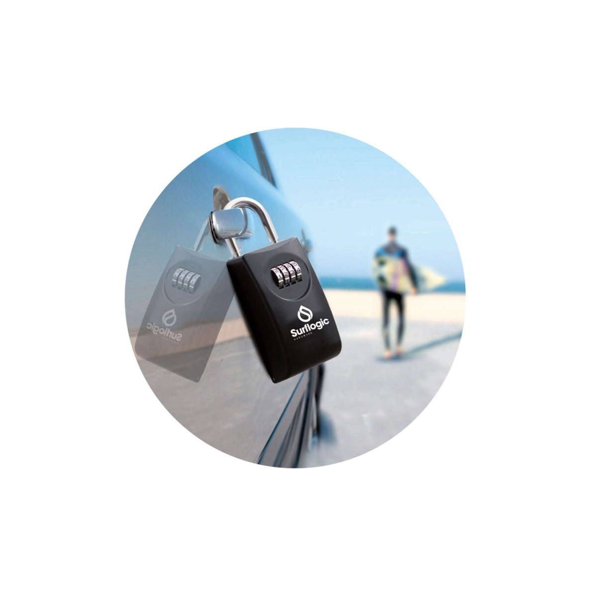 Surflogic Double System Key Safe Lock 