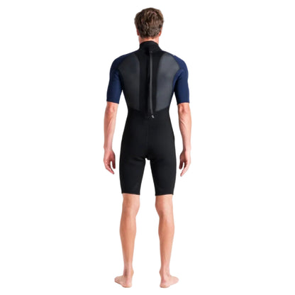C-Skins Element 3/2mm Men's Shorty Wetsuit 2026 - Black/Slate/Cyan