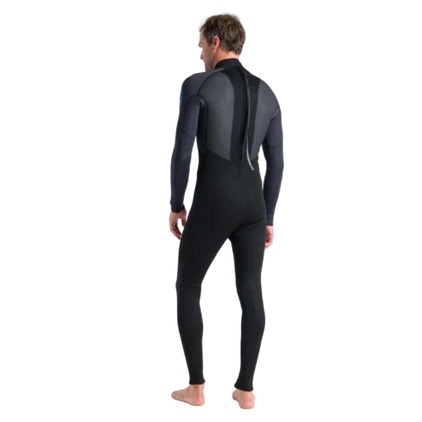 C-Skins Element 3/2mm Men's Summer Wetsuit 2026 - Black/Anthracite/Cyan